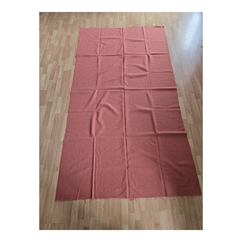 Vintage Herringbone Pattern Chevron Pattern Fabric 7' x 4'